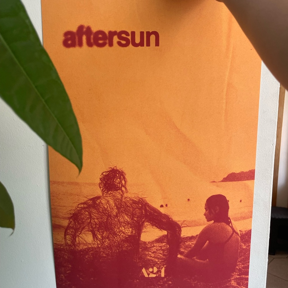 A24 Film Poster Aftersun Flyer Style